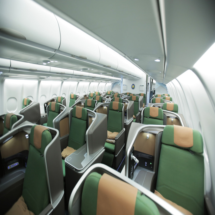 Business class cabin