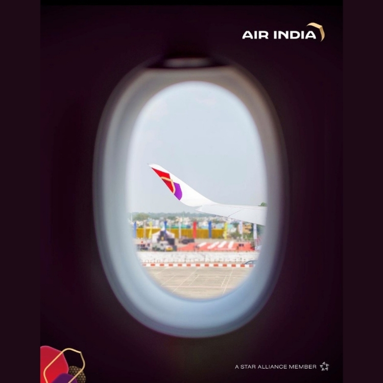 Air India Window view