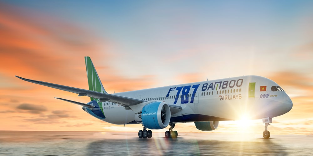 Bamboo Boeing 787-9 & Sunshine