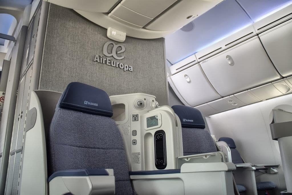 Air Europa Business Cabin