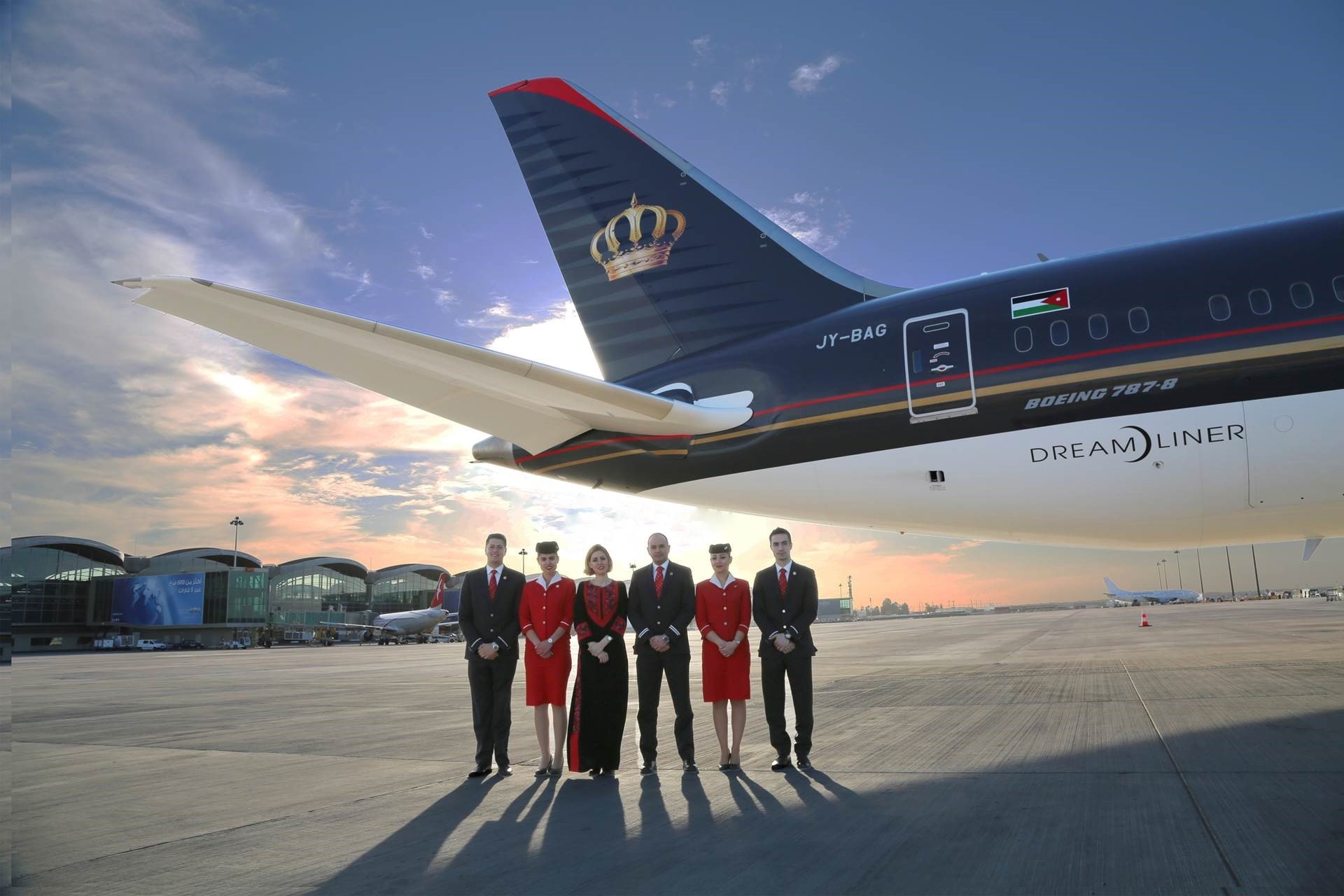 Royal Jordanian crew