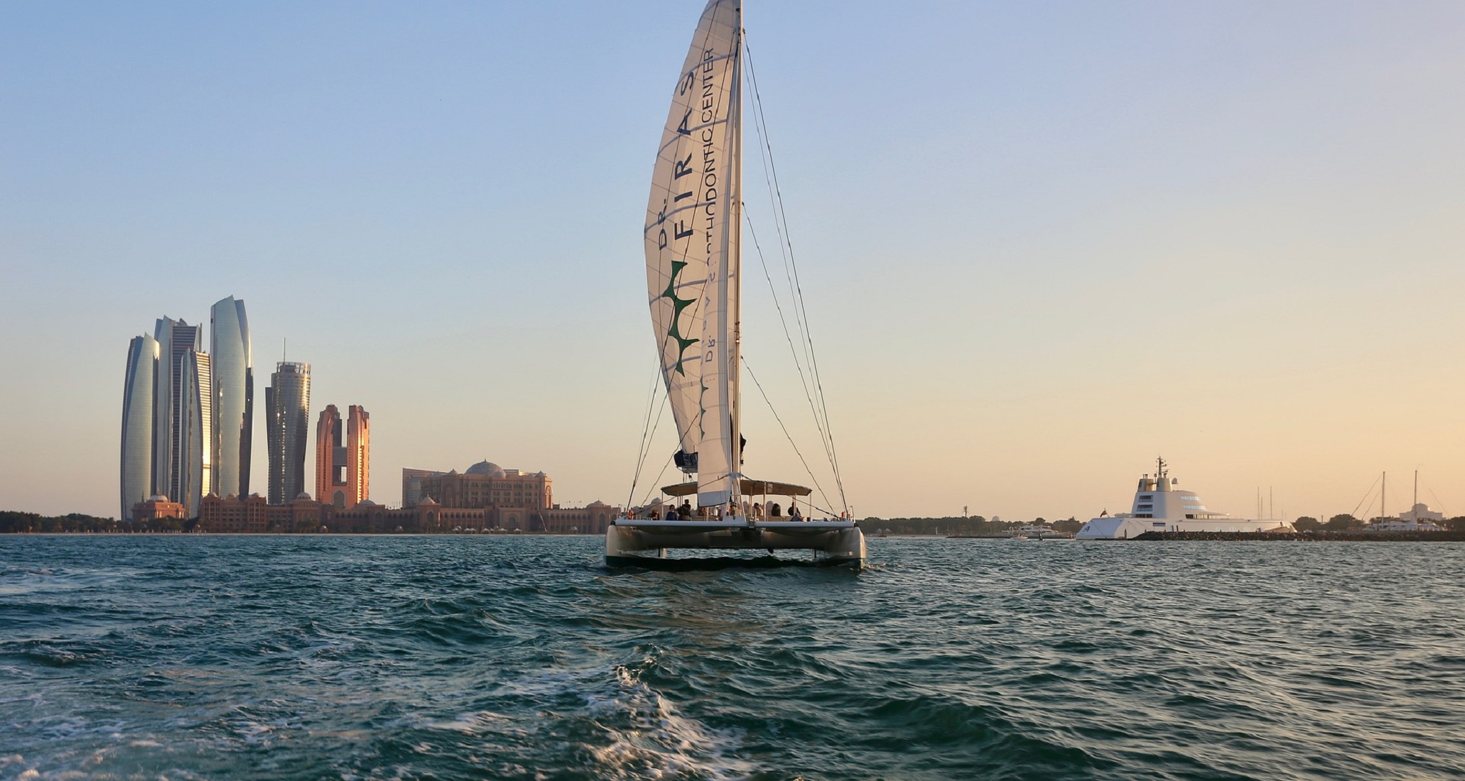 etihad airways abu dhabi catamaran