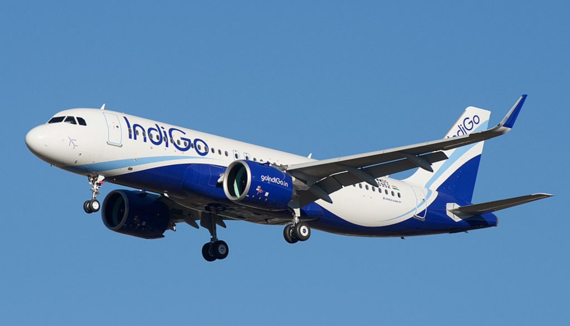 indiGo in the air