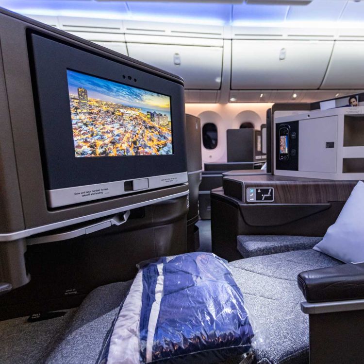 El Al Business Class Seat